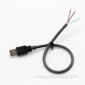 4-Wires Open Cable Data Charging USB-2.0 Male OEM